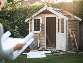 Remplacer un abri de jardin existant 1